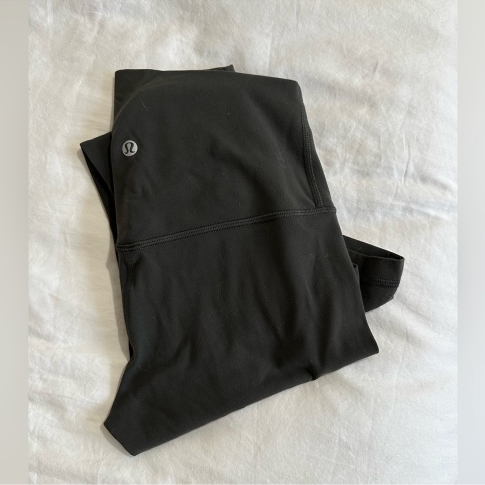Lululemon align leggings 25” inseam size 4 charcoal gray